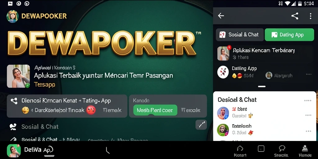 Tampilan antarmuka DEWAPOKER yang menarik dan mudah digunakan.