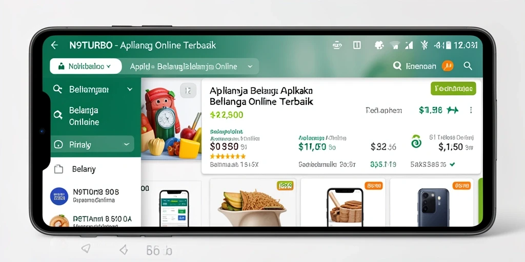 Tampilan antarmuka N9TURBO yang menarik dan fungsional.