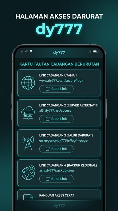 Link Alternatif Dy777 untuk Pengguna Android